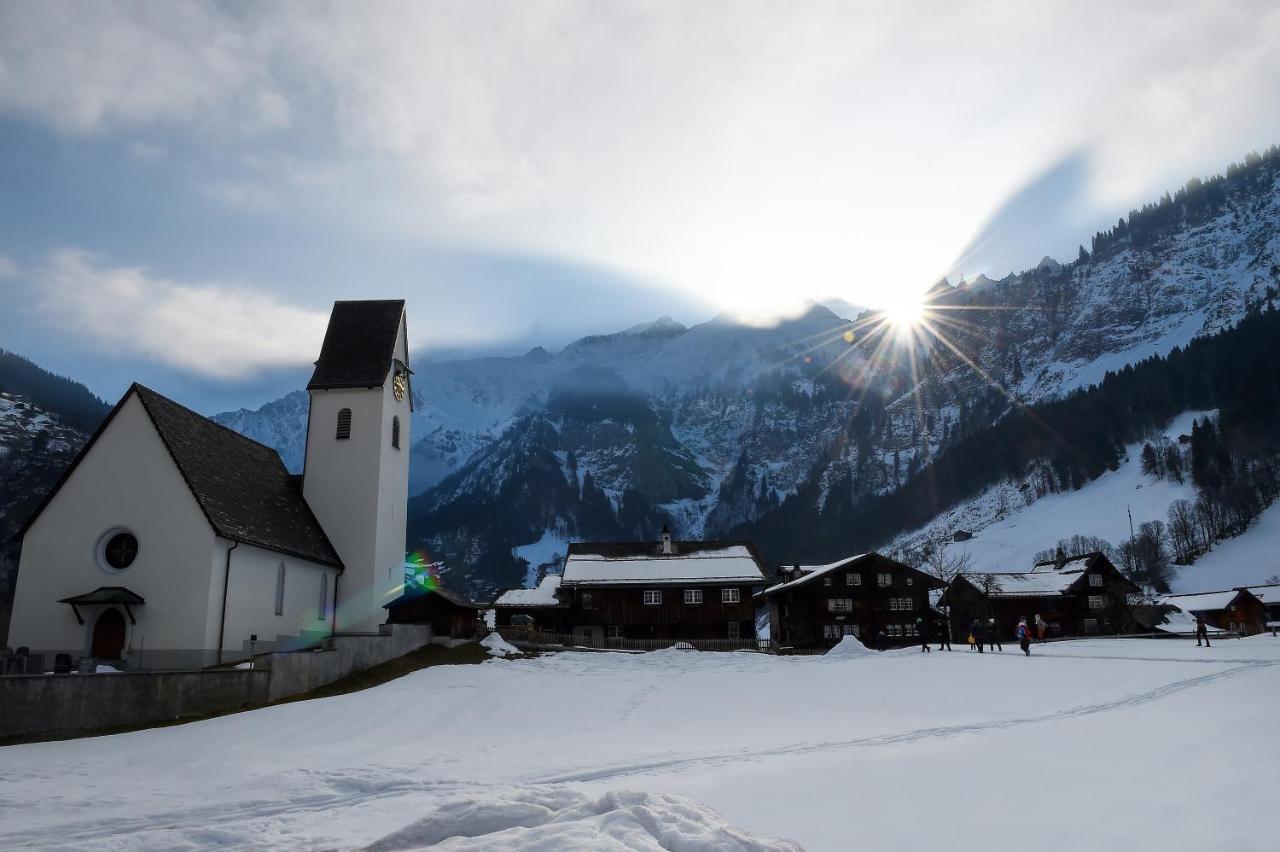 Hotel Bergfuehrer Elm Exteriér fotografie